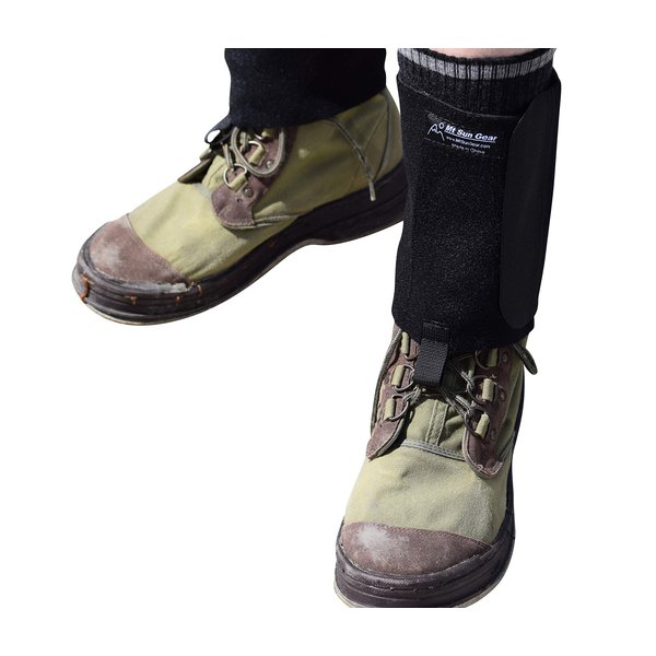 Mt. Sun Gear Fishing Boot Gravel Guard Keeps Dirt, Weeds, Rocks Out of Your Wading Boots. (Gravel Guard (Single Pair))