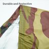 Camouflage Bicycle Cover For 2~3 Bikes, Maveek Waterproof Cycle Bike Ebike Cover With Lock Hole, Dustproof UV Resistant Travel Outdoor Protection Indoor Storage