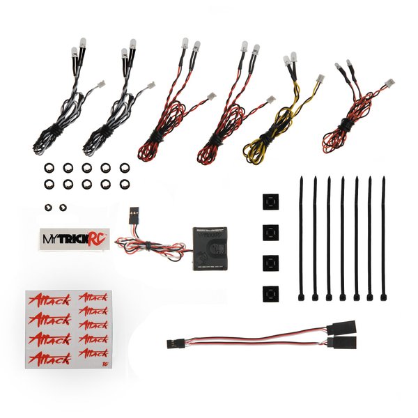 MyTrickRC Attack After-Burner 1402 Light Bar Kit- 1-SQ-1 Controller, AB1402