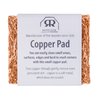 Redecker Copper Thread Mini Scrubber, 2 x 1-5/8 inches, Non-Abrasive Scouring Pad, Scrubber for Cleaning Small Areas, Surfaces, Edges, and Hard to Reach Corners, Made in Netherlands