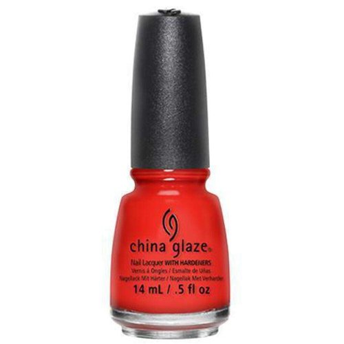 China Glaze Nail Lacquer, Igniting Love, 0.5 Fluid Ounce