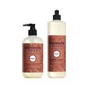 MRS. MEYER'S CLEAN DAY Gingerbread 2 Pack Variety, Liquid Hand Soap 12.5 FL OZ, Dish Soap 16 FL OZ, 1 CT
