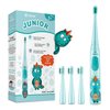 Vekkia Dragon Lord Sonic Rechargeable Kids Electric Toothbrush, 3 Modes with Memory, Fun & Easy Cleaning, 24000 Strokes, IPX7 Waterproof, 2-Min Timer for Age 3+, 4 Soft Bristles