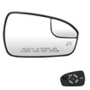 Youxmoto Passenger Right Side Heated Mirror Glass, Replacement for Ford Fusion 2013 2014 2015 2016 2017 2018 2019 2020 Side View Convex Mirror Glass, DS7Z17K707B DS7Z-17K707-B
