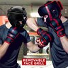 RDX Boxing Headgear MMA Muay Thai, Removable Face Grill, Head Gear for Sparring Grappling Martial Arts Kickboxing Taekwondo Karate BJJ Training