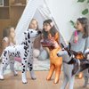 Jet Creations Inflatable Dog Trio: Husky, Dalmatian, German Shepherd, Toy for Endless Fun Decor Party Balloons for Kids Adults Birthday, Halloween, Cold weather Decoration, Education