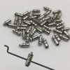AONTOKY 20 PCS Dia 1.3mm Adjustable RC Airplane Pushrod Connector Linkage Stopper for Model Aircraft DIY Replacement Parts