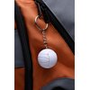 Tandem Sport Volleyball Key Chain - Mini Volleyball On Key Ring - Volleyball Keychain for Backpacks, Gym Bags, Purses - Volleyball Themed Party Supplies - Gift for Volleyball Players