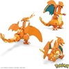 Mega Pokemon Action Figure Building Toys Set, Charizard with 222 Pieces, 1 Poseable Character, 4 Inches Tall, Gift Ideas for Kids