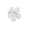 Lele Sadoughi Women's Lily Claw Clip, Mother of Pearl, White, One Size