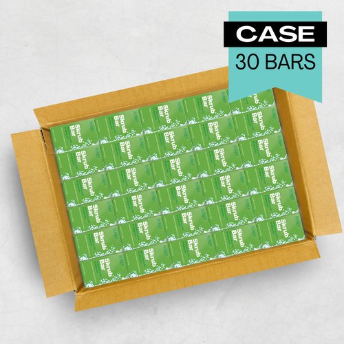 Burke Therapeutics SKrub Exfoliating Soap Bar for Aging Skin, Case Pack, 30 Individually Packaged Bars