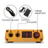 Tattoo Power Supply, ATOMUS LCD Mini Digital Rotary Tattoo Machine Gun Power Supply with RCA Foot Pedal Connection Port