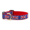 Up Country UNJCQ2W Union Jack Pet Collar - Small Wide