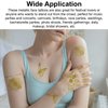 9pcs Gold Temporary Tattoos, 8.3x5.8in Tattoo Stickers Metallic Butterfly Star Moon Feather Waterproof Tattoos Stickers for Women Girls Parties Festivals Makeup Cosplay Accessories (Style B)