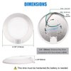 Closet Lights Motion Sensored, LED Closet Light Motion Activated, 5000K Daylight 6-7/8 Inch 10W Motion Sensor Ceiling Light, Closet Lights Wired, Pantry Light 90CRI, No Battery, Damp Rated ETL