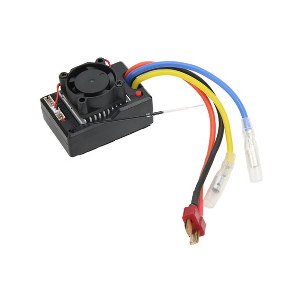 RiToEasysports RC Car ESC,RC Car Electronic Speed Controller ESC Compatible with Wltoys 1/10 Remote Control Car Upgrades Parts Model Car Accessories