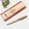 Personalized Pens Ballpoint Custom Fathers Day Ballpoint Pens Gifts for Men Women Him Husband Dad Grandchild Nanny Daughter Granddaughter ECO-Friendly Wooden Engraved Pen Gadgets Gift(Fathers Day)