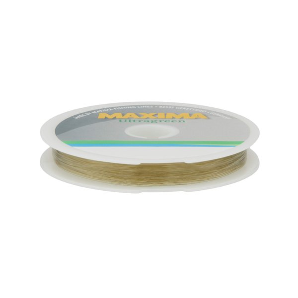 Maxima Fishing Line MLG12 Leader Wheel, Ultragreen, 12-Pound/27-Yard