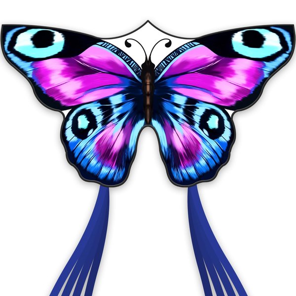 SGftre Colorful Butterfly Kites Easy to Fly Toys，Huge Kite for Kids and Adults，Beach Kite for Family Outdoor Activities