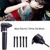 Pigment Mixer Machine Ink Mixer,JinYan Electric Makeup Eyebrow Color Ink Agitator Machine With 100 Mixing Sticks 100 Ink Caps and and Black Tattoo Ink Cup Stand