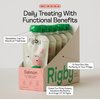 Rigby Organic Low-Calorie Salmon Dog Treat – Wild-Caught Alaskan Salmon Squeeze Pouch for Snacking, Training, Meal Topper & Lick Mat – Supports Joint, Skin & Digestive Health – 6 Pack