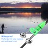 HLOGREE LED Night Fishing Rod Bait Alarm Bell 40pcs with Dual Ring Bells Fishing Indicator Fish Bait Alarm Fishing Accessories Bait Alarm Bell Rod Clip Tip for Fishing(20 Red Lights, 20 Green Lights)