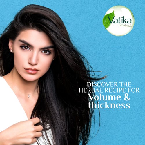 Dabur Vatika Naturals Conditioner, Natural Moisturizing Hair Conditioner for Women with All Hair Types - Long, Curly, Dry, or Color-Treated Hair - Scalp Hydrating Moisturizer (400ml Bottle, Coconut)