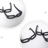 Toddmomy 60Pcs Mini Doll Sunglasses Doll Dress up Glasses Mini Black Eyeglasses for Dolls Costume Accessories