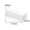 10X White Nail Art Buffer Buffing Sanding Files Block Pedicure Manicure Care DIY