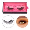 Magnetic Eyelashes – Banger | Artificial Magnetic Lashes, Made with Synthetic Faux Mink Fiber, Comfortable and Natural Lash Extention Look, Reusable Up To 60 Times, Long Wispy 8mm-16mm, 1 Pair