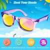 Kids Sunglasses Bulk Party Favors - 24 Packs Boys Girls Sunglasses for Kids Age 3-8 with UV 400 Protection, Neon Sunglasses for Kids Party