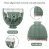 GruDawu Replacement Blades for Meridian Body Trimmer / 2Pcs Replacement Trimmer Blades for Meridian Shaver Trimmer-Green