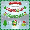Drink Up Grinches Banner Grinch Christmas Decorations No DIY Christmas Banner Grinch Decor for Christmas Party Decorations, Grinch Banner Grinch Decorations The Grinch Christmas Decor