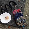 4 Pieces Spiral Lock Hair Tie Dreadlock Hair Tie for Women and Men Braids Dreadlock Accessories Colorful Dread Ties for Braids Loc Thick Curly Hair (Multi)
