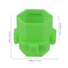 KEILEOHO 600 PCS Green Honeycomb Tattoo Ink Cups, Honeycomb Shape Pigment Holder Cups, Spliceable Tattoo Ink Cap Tattoo Accessories for Tattoo Artists and Beginners, 2.8 ml Capacity