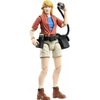 Jurassic World Toys Amber Collection Dr. Ellie Sattler 6-in Action Figure, Swappable Hands & Head, Utility Belt & Radio Accessories, Collectible Gift for 8 Years Old & Up