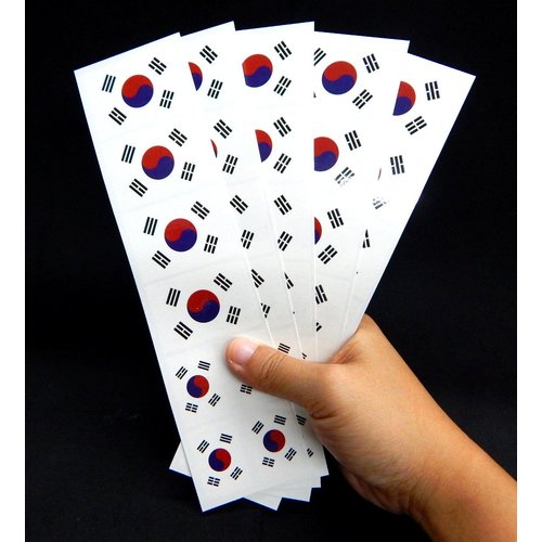 40 Tattoos: South Korean Flag, Korea Party Favors