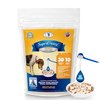Clear Conscience Pet SuperGravy ARFredo | Natural Dog Food Gravy Topper - Hydration Broth Food Mix - Human Grade – Kibble Seasoning for Picky Eaters – Gluten Free & Grain Free, White, 60 Scoop, 01086