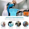 WZPB Tattoo Wash Bottle Bags - 250Pcs Disposable Tattoo Wash Bottle Covers Squeeze Bottle Bags Tattoo Bottle Sleeves for Tattoo Bottles Tattoo Supplies Tattoo Accessories