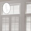 16 Pcs Hidden Blind Clips 2 inch Hidden Channel Valance Clips Clear Plastic Valance Retainer Clips for Home Window Blinds
