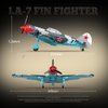 MISINI M6513 Lavochkin La-7 Fin Fighter Building Blocks Set, 638 PCS Airplane Model Building Kits, Educational Toys Gifts for Teens and Adults
