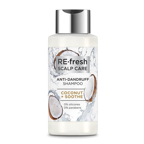 RE-fresh Scalp Care Anti-Dandruff Shampoo - Coconut + Soothe with Salicylic Acid 13.5 FL OZ (400 ml)