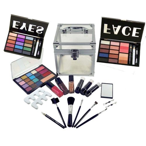 Lady De Carry All Trunk Professional Makeup Kit, Gift Set