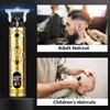 JOSHON Hair Clippers for Men, Professional Hair Trimmer Barber Cordless Zero Gapped Hair Clippers with LCD Display, Mens Beard Trimmer T Liners Shavers Edgers Clipper for Hair Cutting, Golden