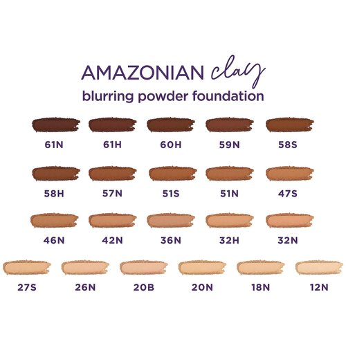 tarte Amazonian clay blurring powder foundation 26N Light-Medium Neutral