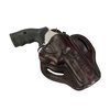 1791 GUNLEATHER K-Frame Revolver Holster - OWB Leather Revolver Holster - Right Handed Leather Gun Holster for Belts - Fits Ruger GP100, Smith & Wesson K Frame and 686 (Signature Brown)