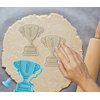 Trophy Cookie Cutter with Stamp – Moose Goods | Food-Grade Plastic | Easy to Use | Sports Award Cookie Mold for Baking & Decorating