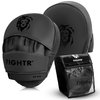 FIGHTR® Premium Punching Mitts - Ideal Padding & Stability | Boxing Mitts for Martial Arts incl. Carry Bag | Focus Pads for Boxing, MMA, Muay Thai, etc.