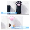 8 Pcs Nipper Protective Sleeves Cute Cat Paw Protective Covers Cute Animal Cuticle Scissors Cover Caps for Nail Nipper Tweezers etc