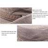 Fishing Hat for Men and Women Breathable Cotton Sun Hat Embroidery Safari Boonie Cap 56-59cm Khaki